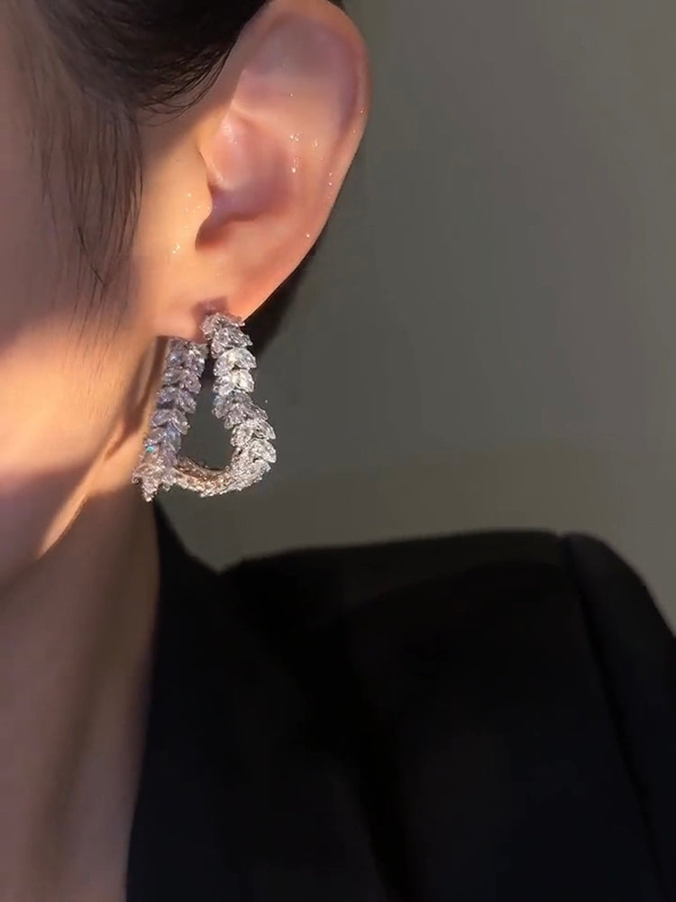 Accessible Luxury Wheat Women's Special-Interest Design All-Match Super Hot Earrings