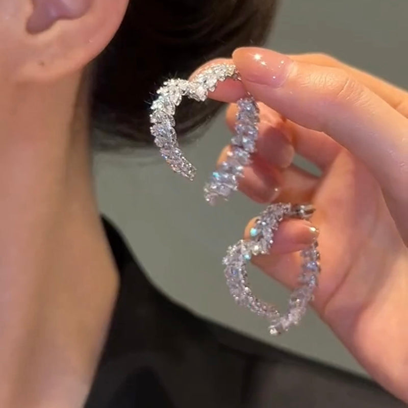 Accessible Luxury Wheat Women's Special-Interest Design All-Match Super Hot Earrings