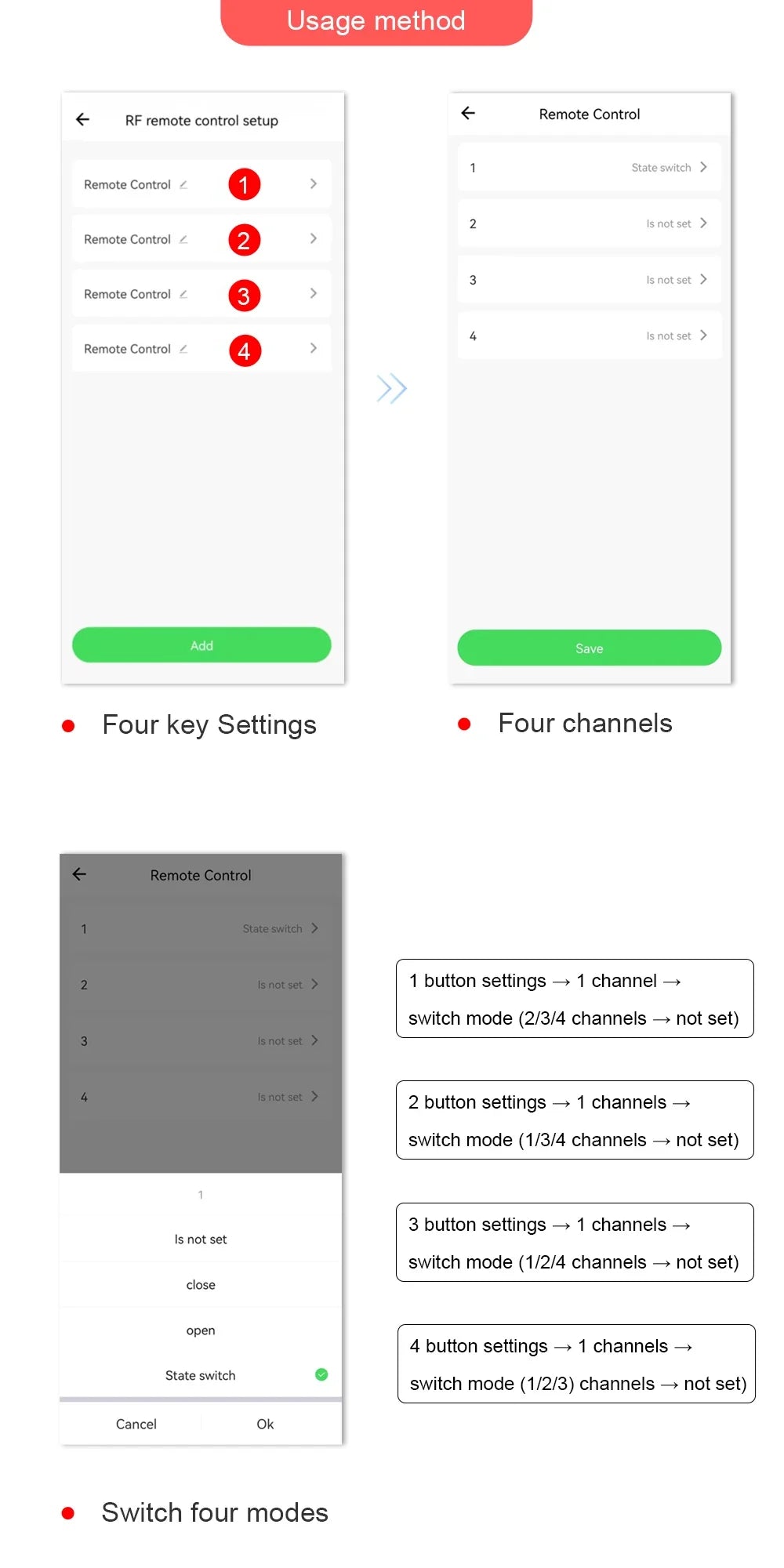 4CH Tuya Wifi Relay Smart Wireless Switch Module 4 Channel 7-32V 85-250V 220V 110V 2200W RF433 10A 4 Way Receiver For Alexa