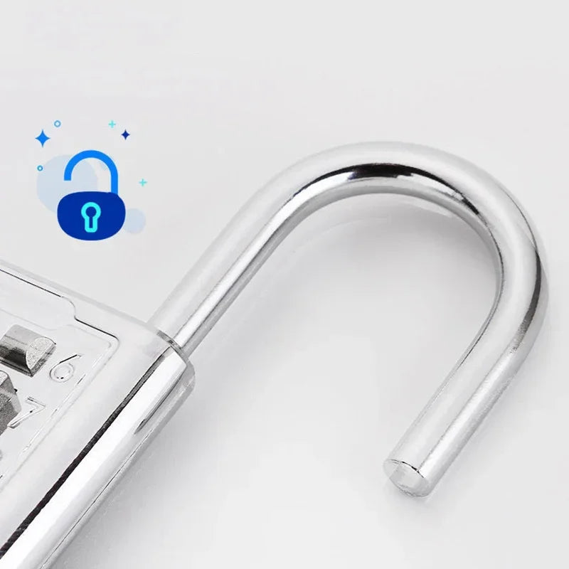8 Digits Password Code Outdoor Waterproof Combination Padlock Zinc  Alloy Suitcase Travel Luggage Anti-thieft Keyed Smart Lock