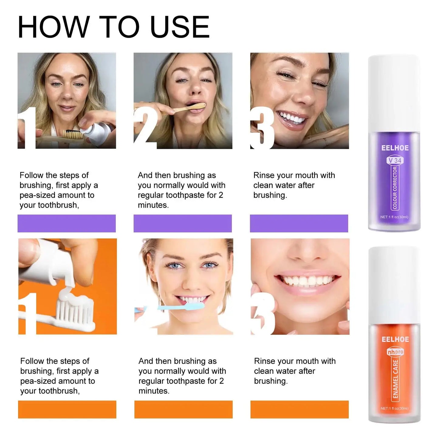 7 Day Teeth Whitening Toothpaste Remove Plaque Stains Deep Cleaning Oral Hygiene Bleaching Dental Tools Fresh Breath Tooth Care