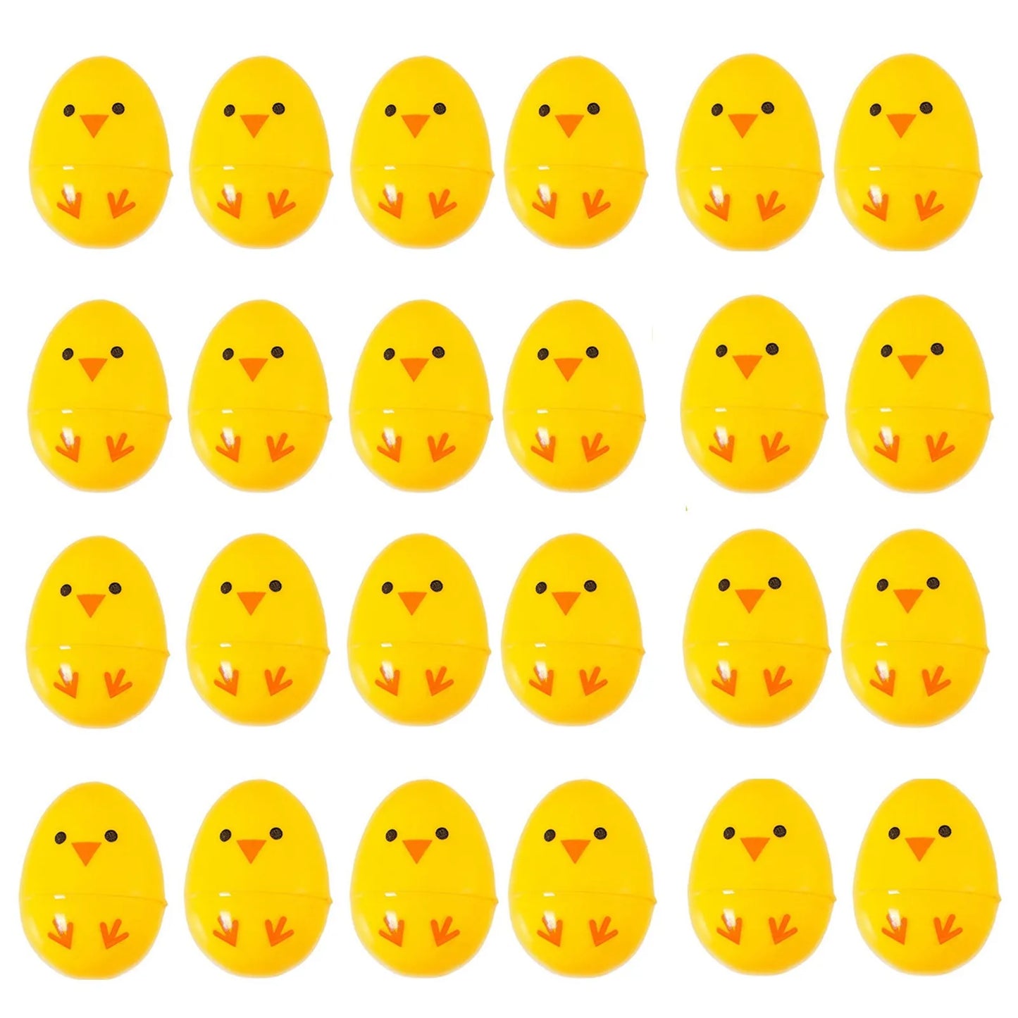 24PCS Filled Easter Eggs Basket Stuffers With Stuffed Bunny Dolls Boys And Girls Easter Gifts Party Stuffed Dolls