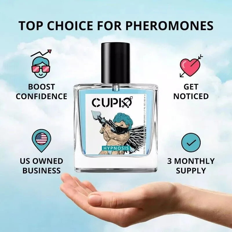 Original Sealed EDP Hypnosis Cupid 2.0 Pheromone-Infused Cologne for Men Best Gift