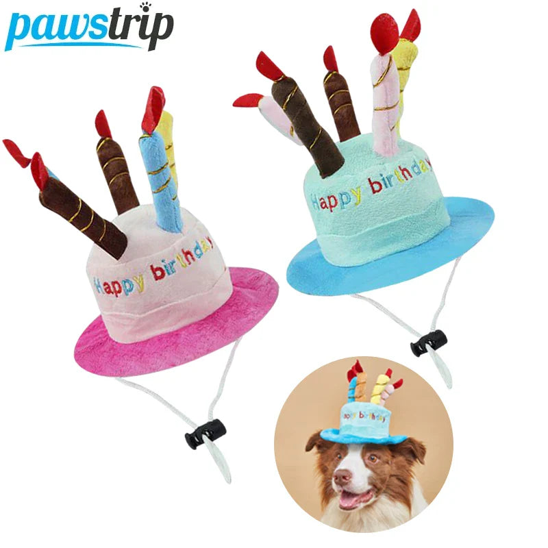 Adjustable Dog Birthday Hat