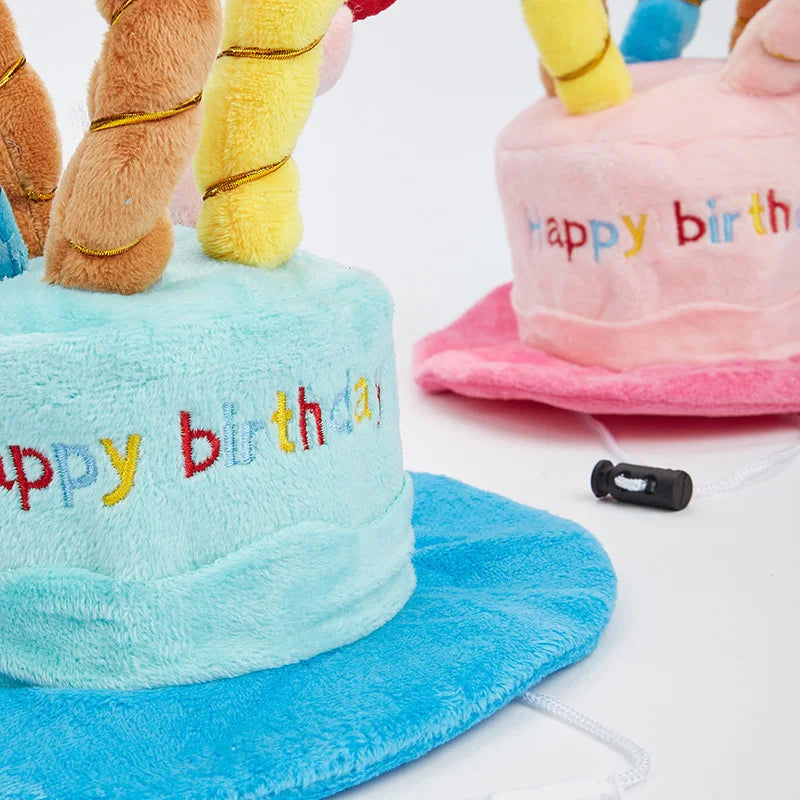 Adjustable Dog Birthday Hat