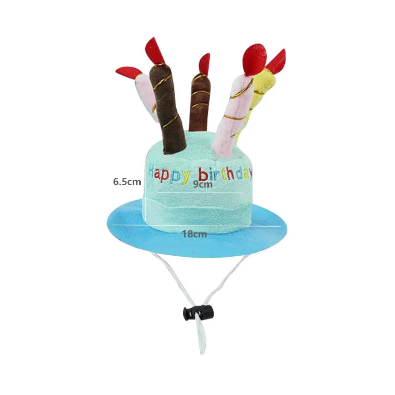 Adjustable Dog Birthday Hat