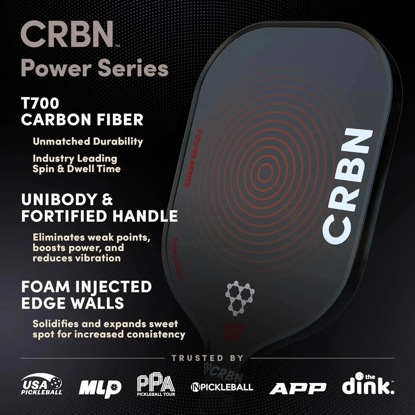 3X Power Series 16mm Carbon Paddle