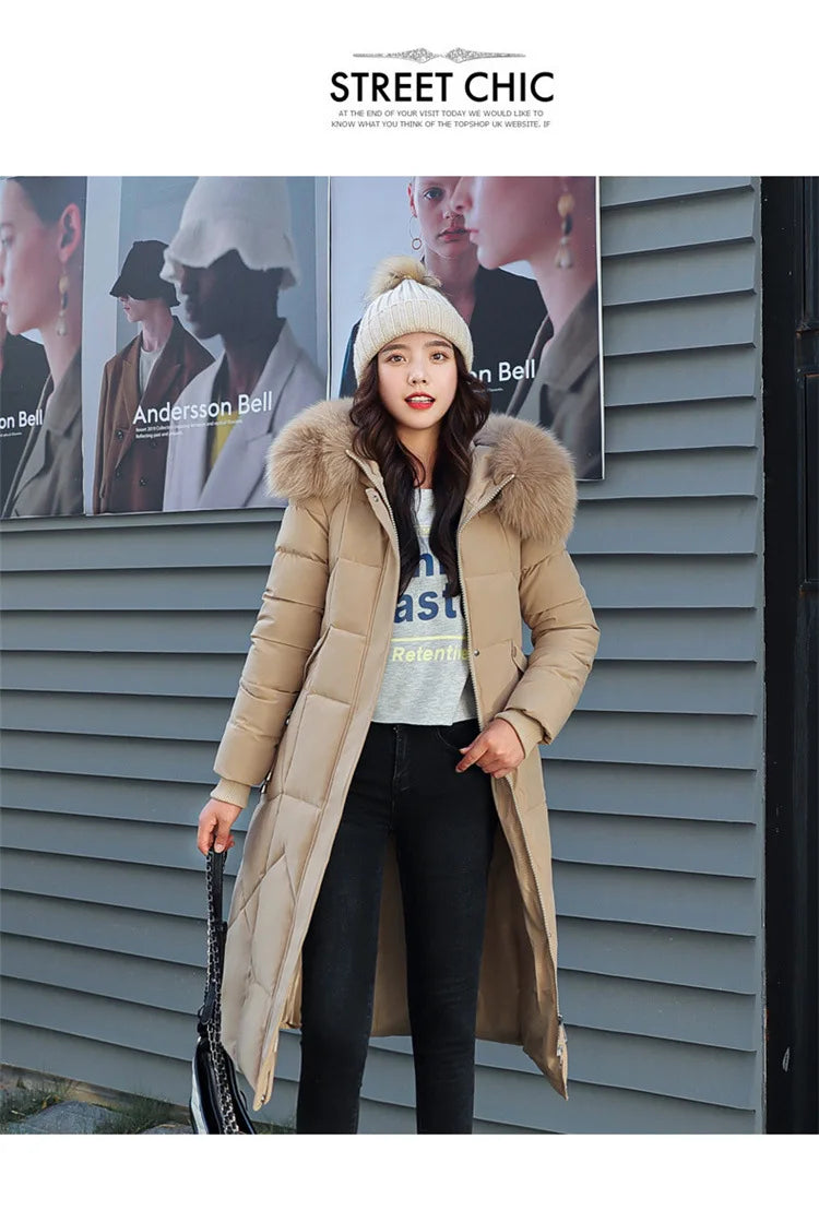 2024 New Autumn Winter Coat Women Thicken Warm Oversized Hoodies Casual Loose Korean Autumn Winter Fashion Cotton Parkas Coat
