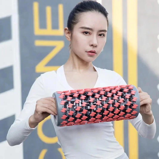 Adjustable Yoga Column Telescopic Foam Roller For Female Household Fitness Portable Muscle Relaxation Accessories