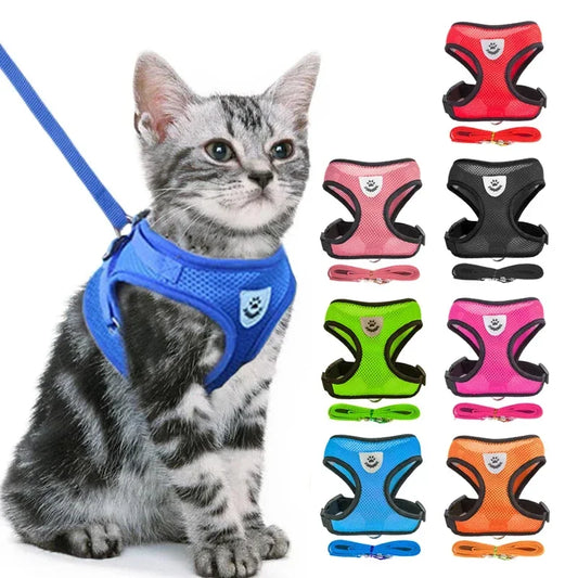Adjustable Cat Harness for Walking
