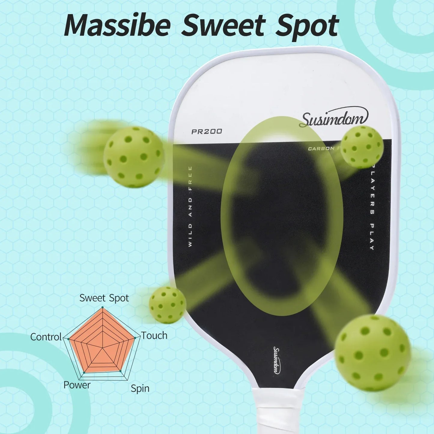 2025 Carbon Fiber Pickleball Paddle Set