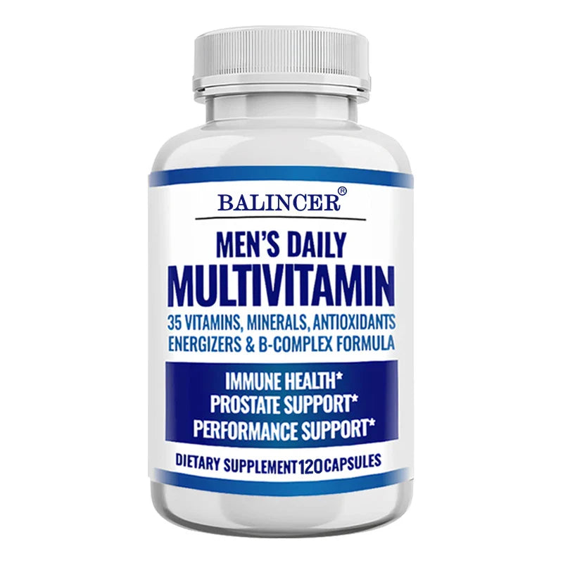 Men's Multivitamin - Eyes, Brain, Skin, Heart, Immune Boost