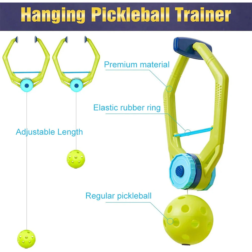 Adjustable Pickleball Trainer Rebounder