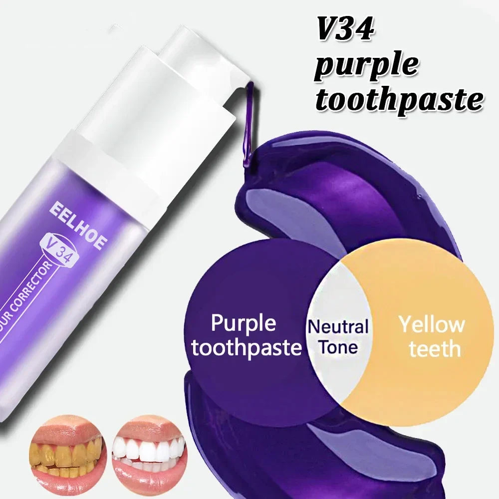 7 Day Teeth Whitening Toothpaste Remove Plaque Stains Deep Cleaning Oral Hygiene Bleaching Dental Tools Fresh Breath Tooth Care