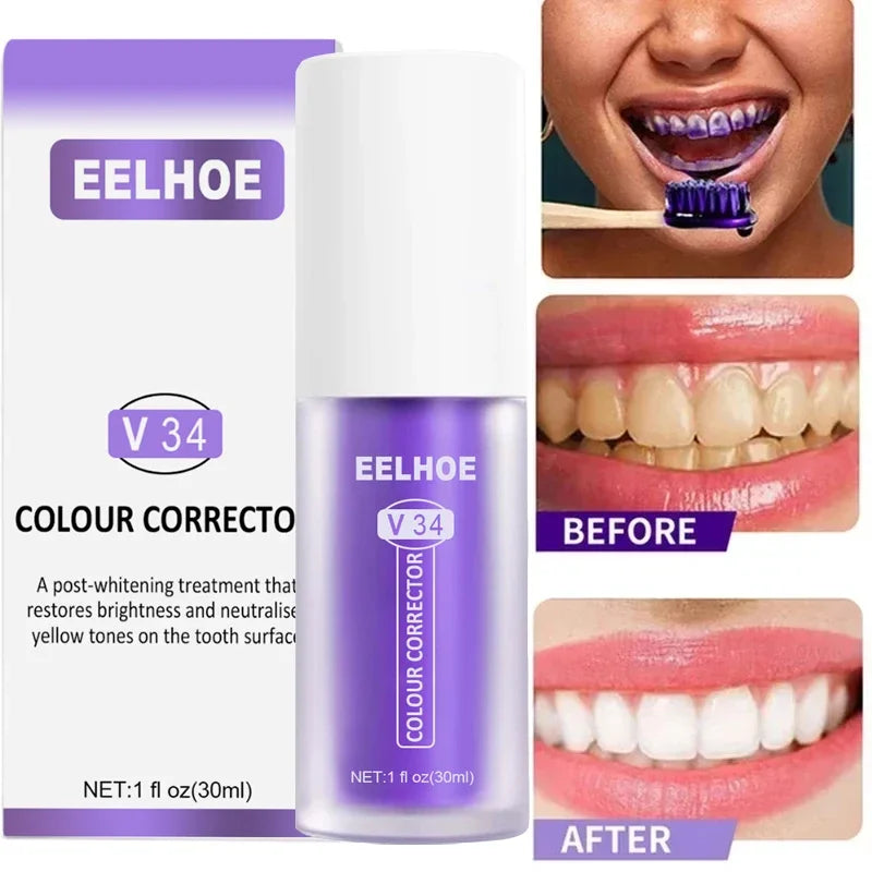 7 Day Teeth Whitening Toothpaste Remove Plaque Stains Deep Cleaning Oral Hygiene Bleaching Dental Tools Fresh Breath Tooth Care
