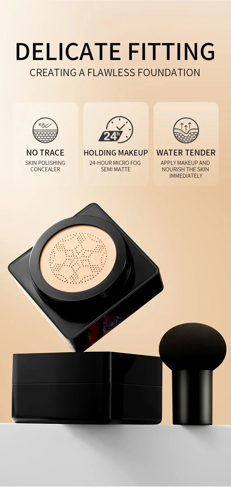 2PCS CC Cream Air Cushion