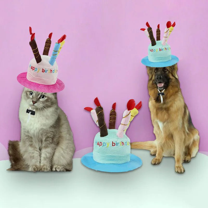 Adjustable Dog Birthday Hat