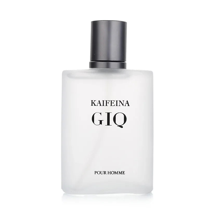 50ML Men Perfume Aquatic Aromatic Eau de Parfum, Lime Marine Musk Fresh Ocean Fragrance Spray for Men