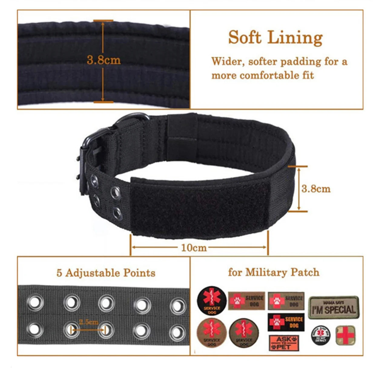 Adjustable Reflective Dog Collar