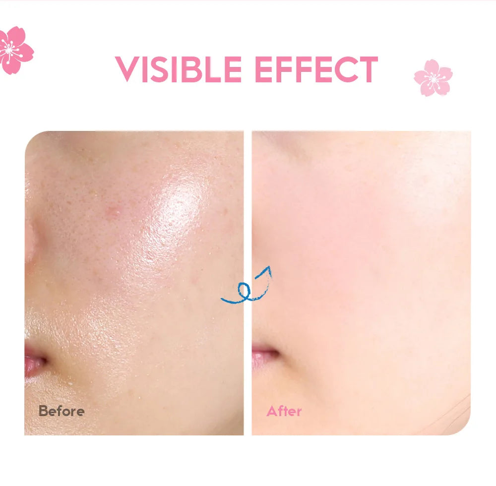 2pcs LAIKOU Japan Sakura Essence Face Cream Cherry Blossom Smoothing Facial Cream Moisturizing Hydration Korean Skin Care