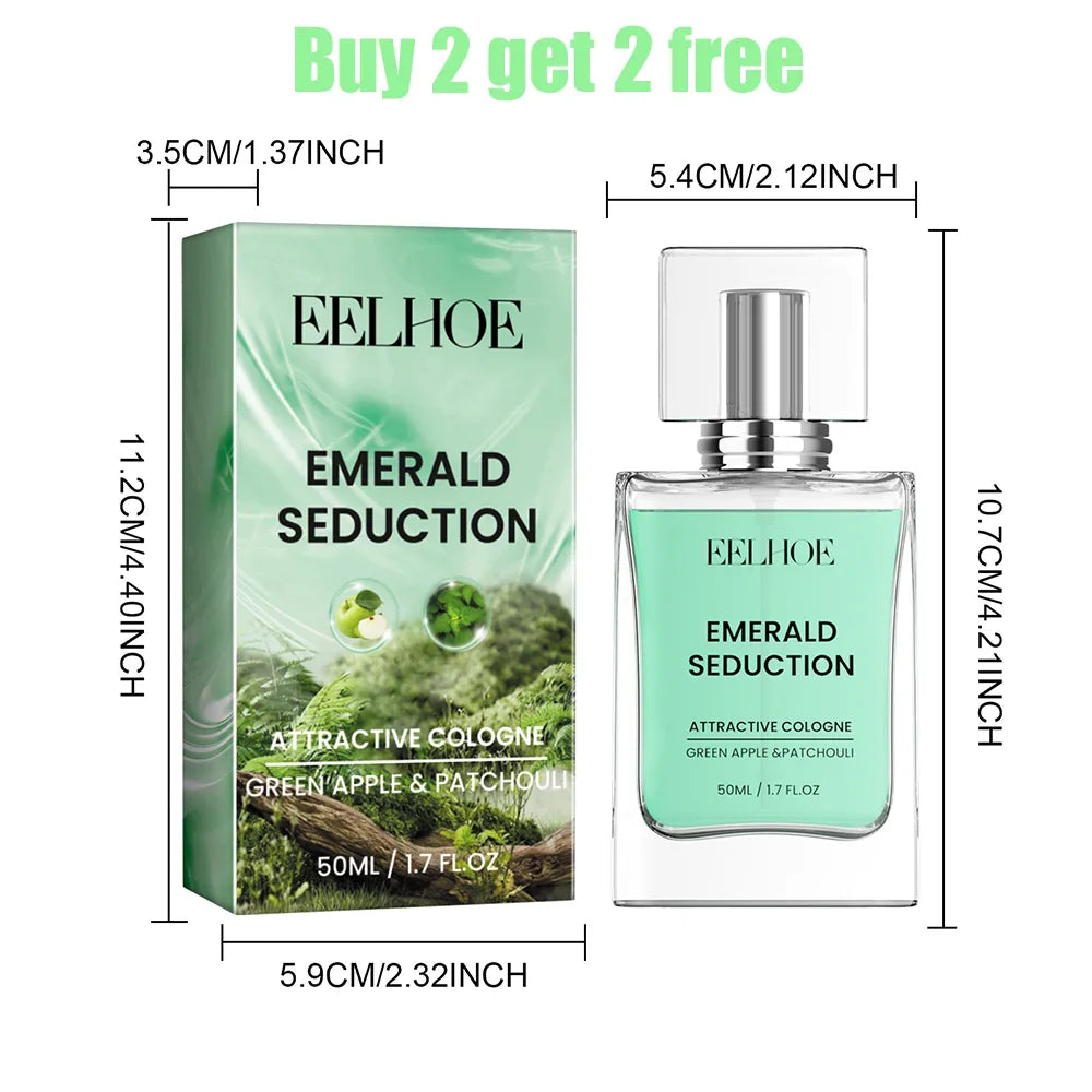 EELHOE 2024 New Cologne for Men,Cologne Fragrances for Men with Pheromones,Men's Pheromone Cologne to Attract Woman (50ML)