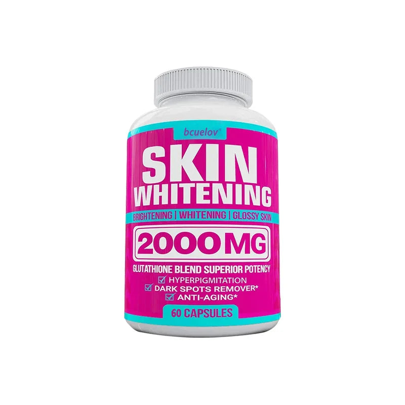 Glutathione Complex Capsules - Powerful Antioxidant, Reduces Hyperpigmentation, Alleviates Dark Spots, Moisturizes Skin