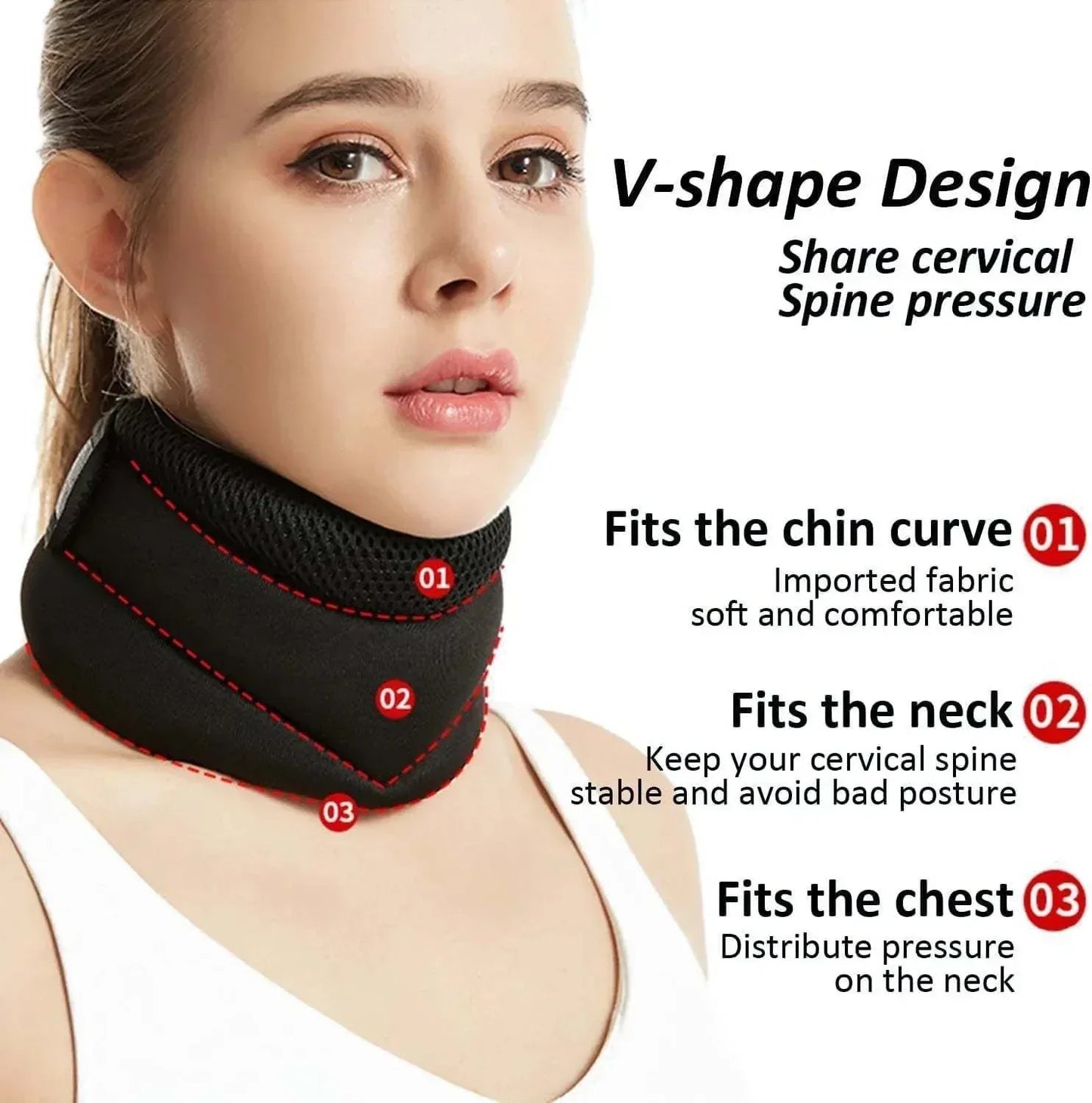 Adjustable Cervical Neck Support Brace