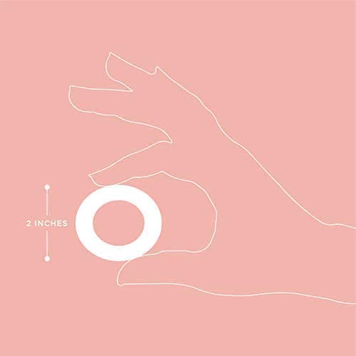 Gimme Beauty - Thick Fit Hair Bands - Brown Chestnut - Damage Free Hair Ties - Made with Seamless Microfiber Elastics - Thick + Curly Hair Accessories - No Snagging, Dents, or Breakage (6 Count)