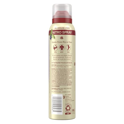 Old Spice Whole Body Deodorant for Men, Total Body Deodorant, Lavender + Mint, Aluminum Free Deodorant Spray for 24/7 Freshness // Dermatologist Tested Whole Body Deodorant, 3.5 oz