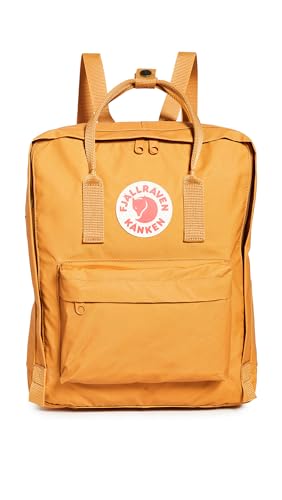 Fjällräven Kånken Unisex Travel Backpack - Side Slip Pocket - Adjustable Shoulder Straps - Dual Top Handles Mint Green/Cool White One Size One Size