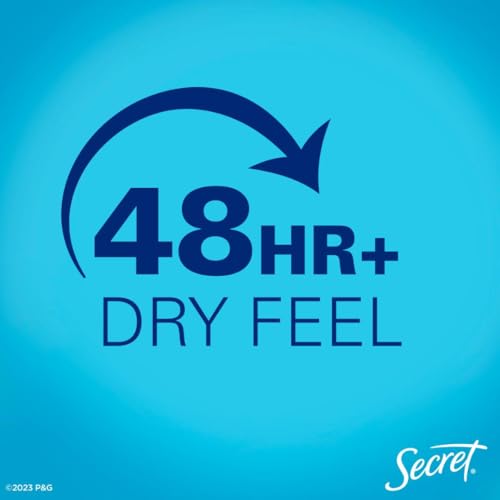 Secret Dry Spray Antiperspirant Deodorant for Women, 48hr Weightless Sweat & Odor Protection, Gentle on Skin, White Peach & Argan Oil Scent, 4.1 oz (Pack of 3)