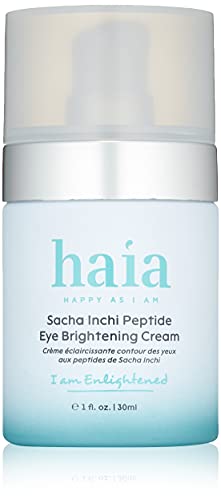Haia "I am Enlightened Sacha Inchi Peptide Eye Brightening Cream - Certified Cosmos Organic