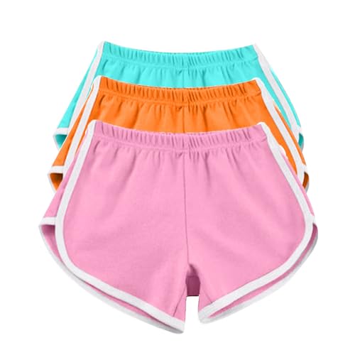 3 Pack Athletic Shorts for Women Multipack Running Shorts Elastic Waist Biker Shorts Plus Size Workout Gym Shorts