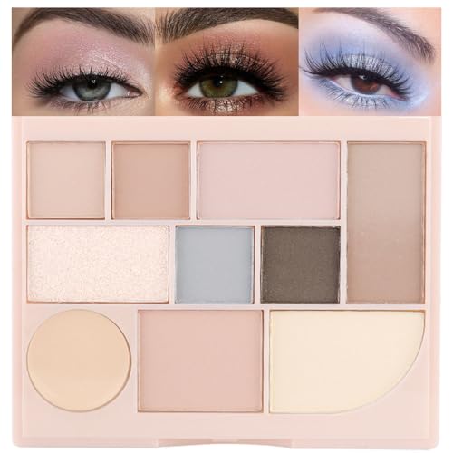 4 Colors Highlight Silver Gold Eyeshadow Palette, SHANY Cosmetics Shimmer Eyeshadow Palette, Cruelty-Free and Vegan Formula, Glitter Shimmer Eyeshadow for Professional Makeup