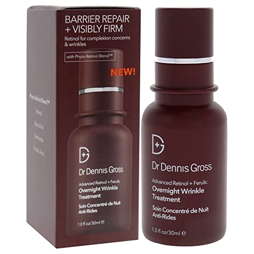 Dr Dennis Gross Ferulic Plus Retinol Wrinkle Recovery Overnight Serum Unisex Serum 1 oz