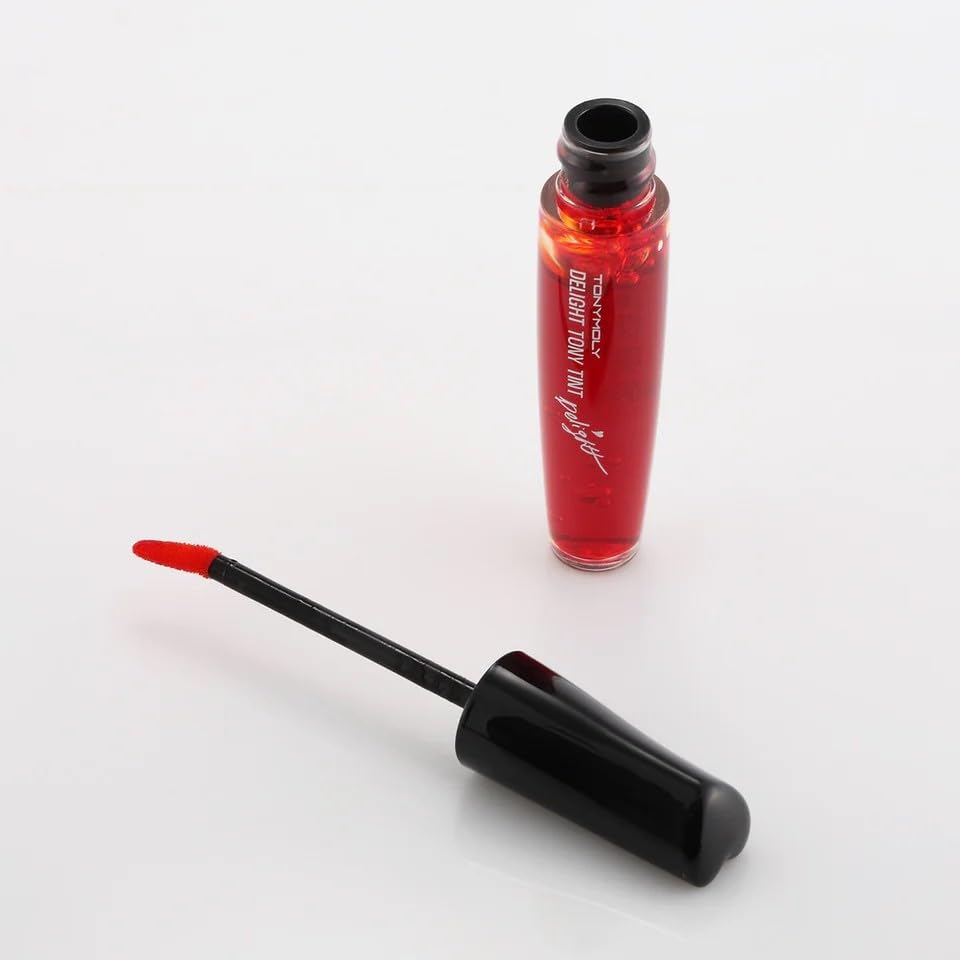 TONYMOLY Delight Tony Lip Tint, Long Lasting Korean Lip Stain, Easter Basket Stuffer, High Pigment, Moisturizing & Nourishing Formula, 3pk