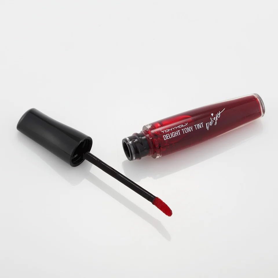 TONYMOLY Delight Tony Lip Tint, Long Lasting Korean Lip Stain, Easter Basket Stuffer, High Pigment, Moisturizing & Nourishing Formula, 3pk