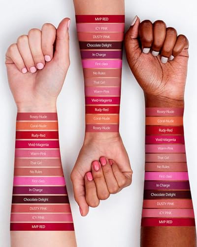 MAKI YIKA Pink Lipstick Set for Women - Long Lasting Hot Pink, Nude Transferproof Cruelty-Free Lip Color