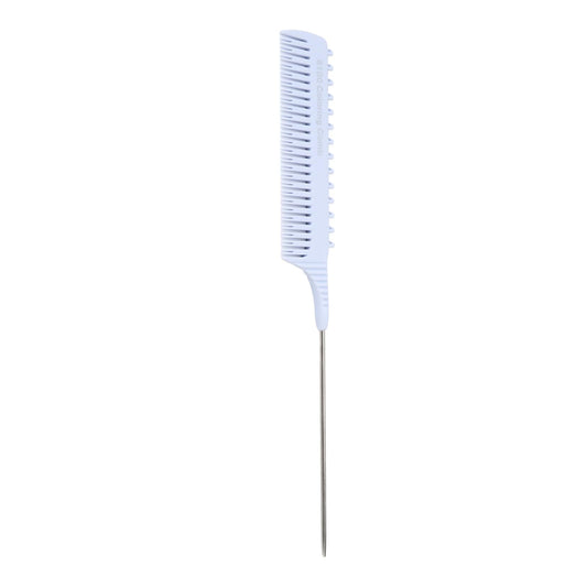 BusoTh Teasing Foiling Combs, Lightweight Highlighting Clip Comb for Unisex (Lavender Purple), Parting Comb Rat Tail Combs Hairstylist Must Haves for Highlights Trimming Cutting