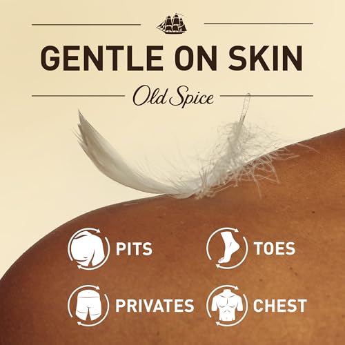 Old Spice Whole Body Deodorant for Men, Total Body Deodorant, Unscented, Aluminum Free Deodorant Stick for 24/7 Freshness // Dermatologist Tested Whole Body Deodorant, 3.0 oz