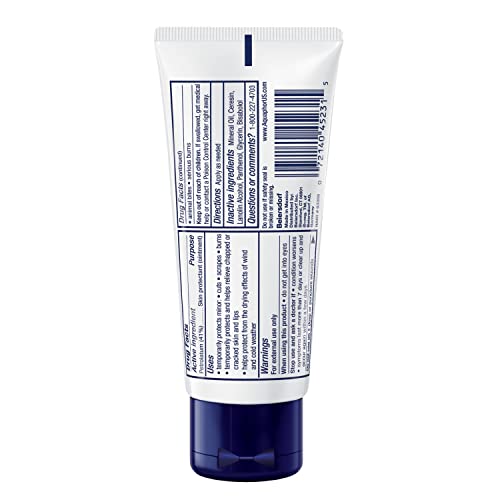 Aquaphor Healing Ointment Advanced Therapy Skin Protectant, Body Moisturizer for Dry Skin, Minor Cuts and Burns, Dry Cuticles, Cracked Heels, Hands and Lips, 1.75 Oz Tube, Pack of 3