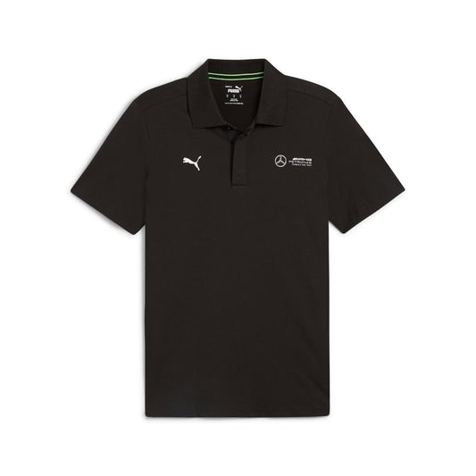 PUMA Men's Mercedes AMG Pertronas Essentials Polo, Black