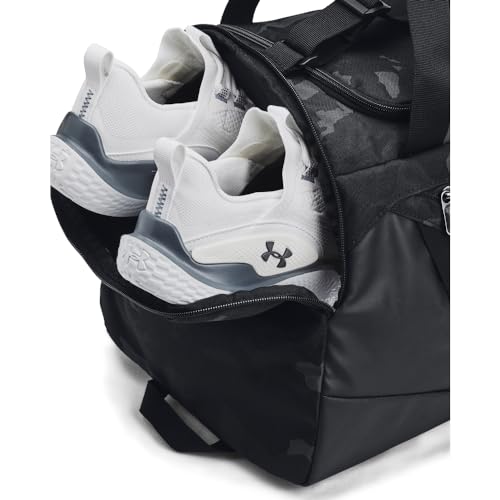 Under Armour Unisex-Adult Undeniable 5.0 Duffle, (010) Black / / Metallic Black, One Size Fits Most