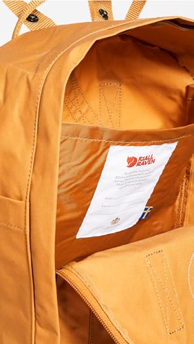 Fjällräven Kånken Unisex Travel Backpack - Side Slip Pocket - Adjustable Shoulder Straps - Dual Top Handles Mint Green/Cool White One Size One Size