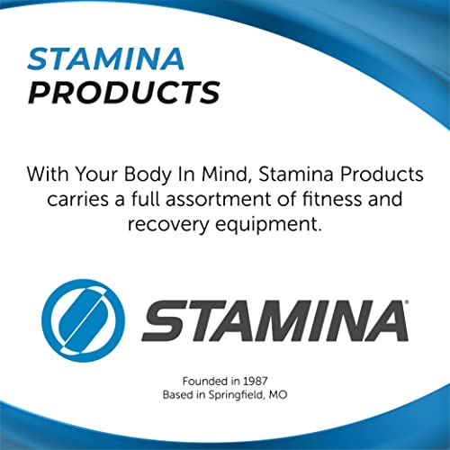 Stamina Intone Plus Trampoline with Resistance Bands - 38 inch Exercise Rebounder, Outdoor and Indoor Trampoline, Exercising Equipment at Home, Recreational Trampolines
