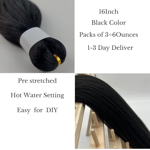 Gray Braiding Hair Pre stretched Prefeathered Braid in Hair Extensions
