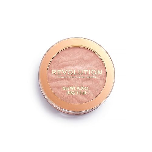 Revolution Beauty, Blusher Reloaded, Pressed Powder Face Blusher, Highly Pigmented & Long Lasting Formula, Sweet Pea, 0.26 Oz.