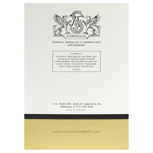 Schwarzlose Leder 6 - Unisex EDP Spray Fragrance - Long Lasting and Captivating Perfume with Bergamot, Lemon, Orange Blossom, and Nutmeg - Body Spray with Incredible and Unique Scent - 1.7 oz