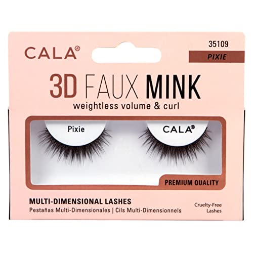 3D FAUX MINK LASHES: PIXIE