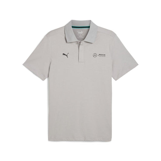 PUMA Men's Mercedes AMG Pertronas Essentials Polo, Team Silver
